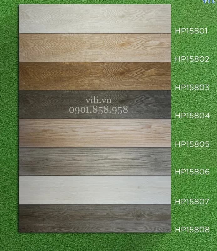 Gạch lát nền 15x80 Royal HP15801 giả gỗ nhám