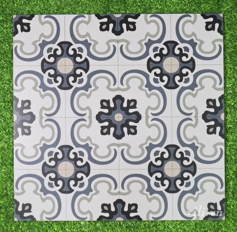 Gạch Bông Lát Nền 60X60 Catalan 62004 Men nhám