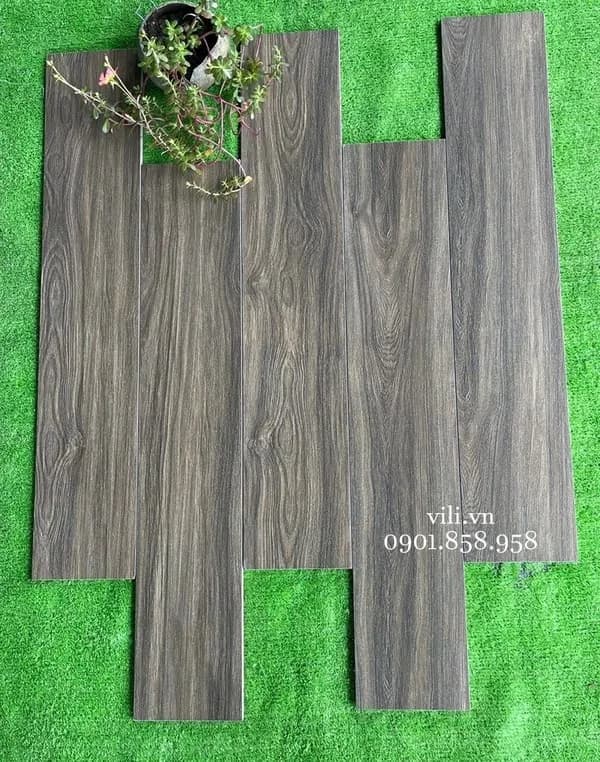 Gạch lát nền 15x80 Tasa 1901 giả gỗ nhám