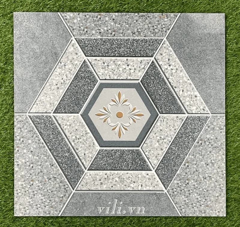 Gạch lát sân vườn 50X50 SV5518M men nhám