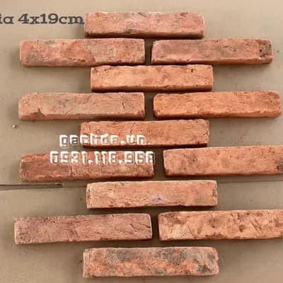 Gạch cổ bìa ốp tường 4x19-20 cm ốp trang trí