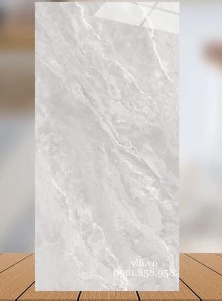 Gạch lát nền 60X120 Catalan 12022 đá bóng trắng xám