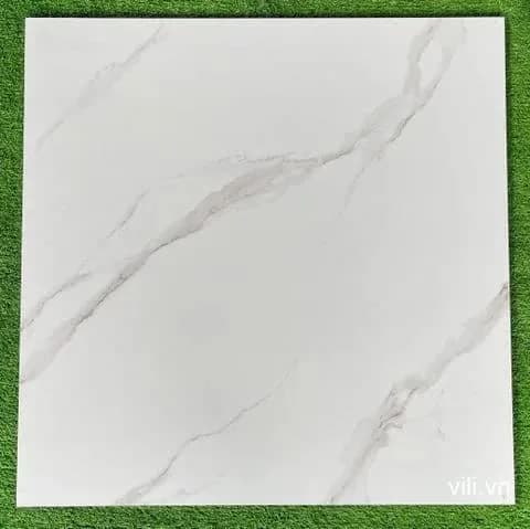 Gạch lát nền 60X60 BD 11610 trắng vân mây mờ