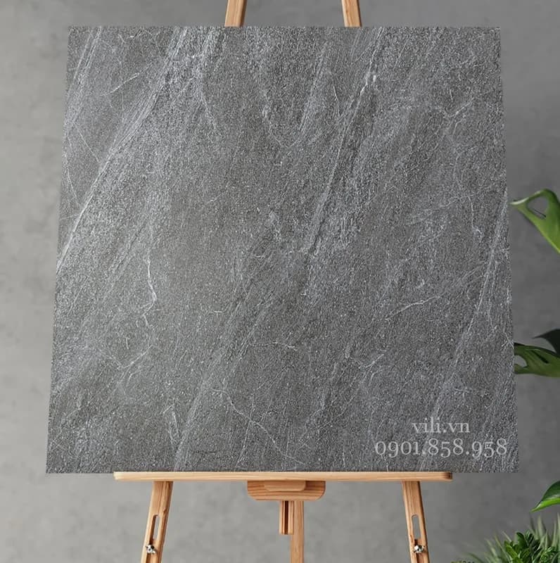Gạch lát nền 60X60 Royal FL6011 đá mờ xám xi măng